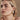Gold Shell Hoop Earrings Puffy by Georgie Quinn Jewelry sideview model