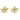 Georgie Quinn Gold Flower Earrings Fiore Petal Earrings
