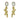 Paros Freshwater Pearl Earrings Sea Branch by Georgie Quinn Jewelry